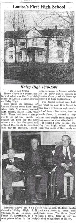 Haley School Newspaper