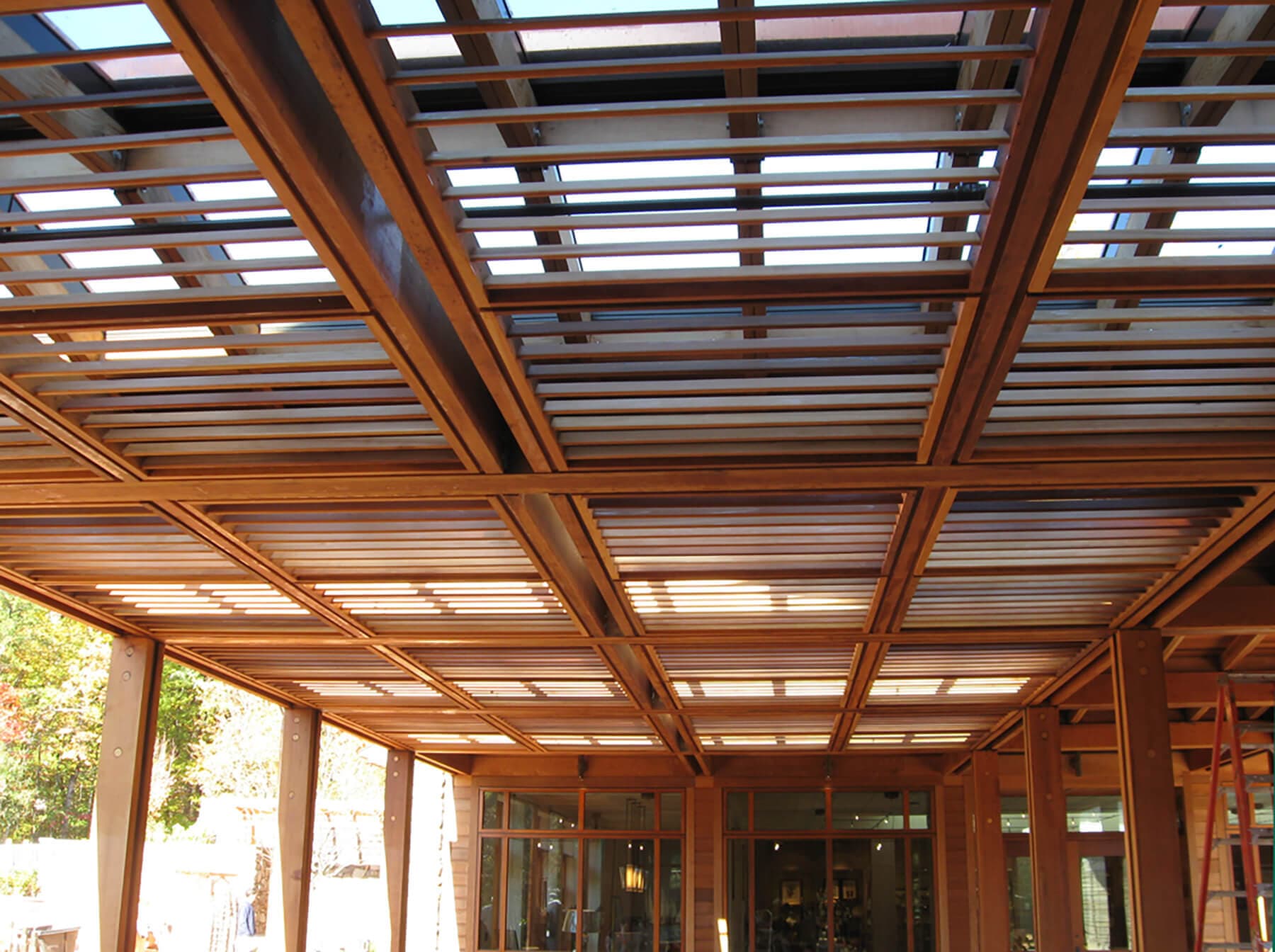 Visitor Center louvers